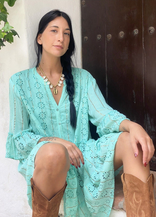Camisola Lucía Verde Agua