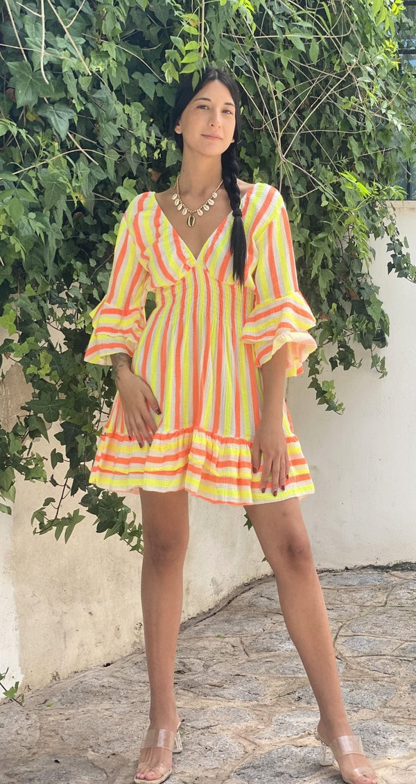 Vestido Mini Flúor