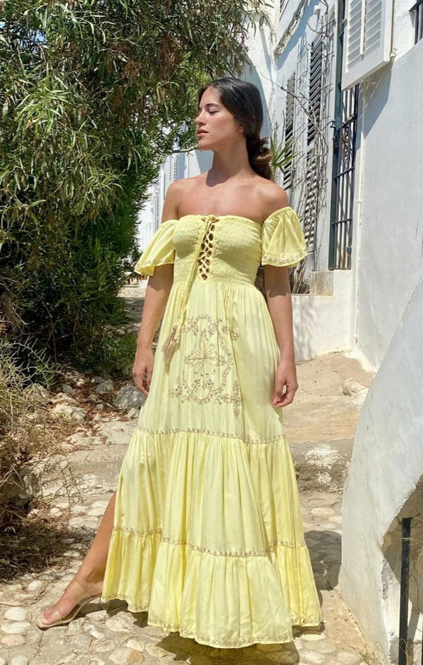 Vestido Julieta Amarillo