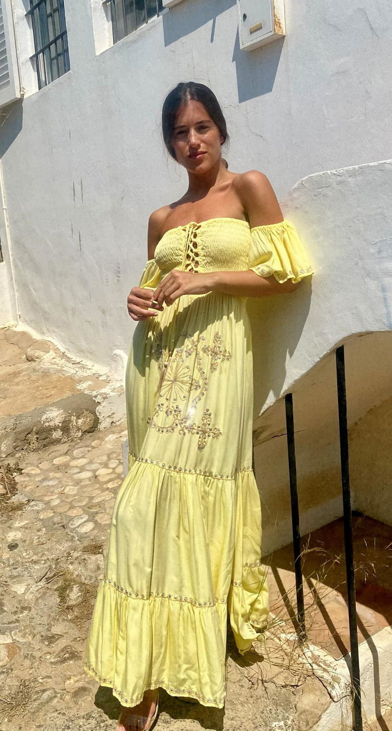 Vestido Julieta Amarillo