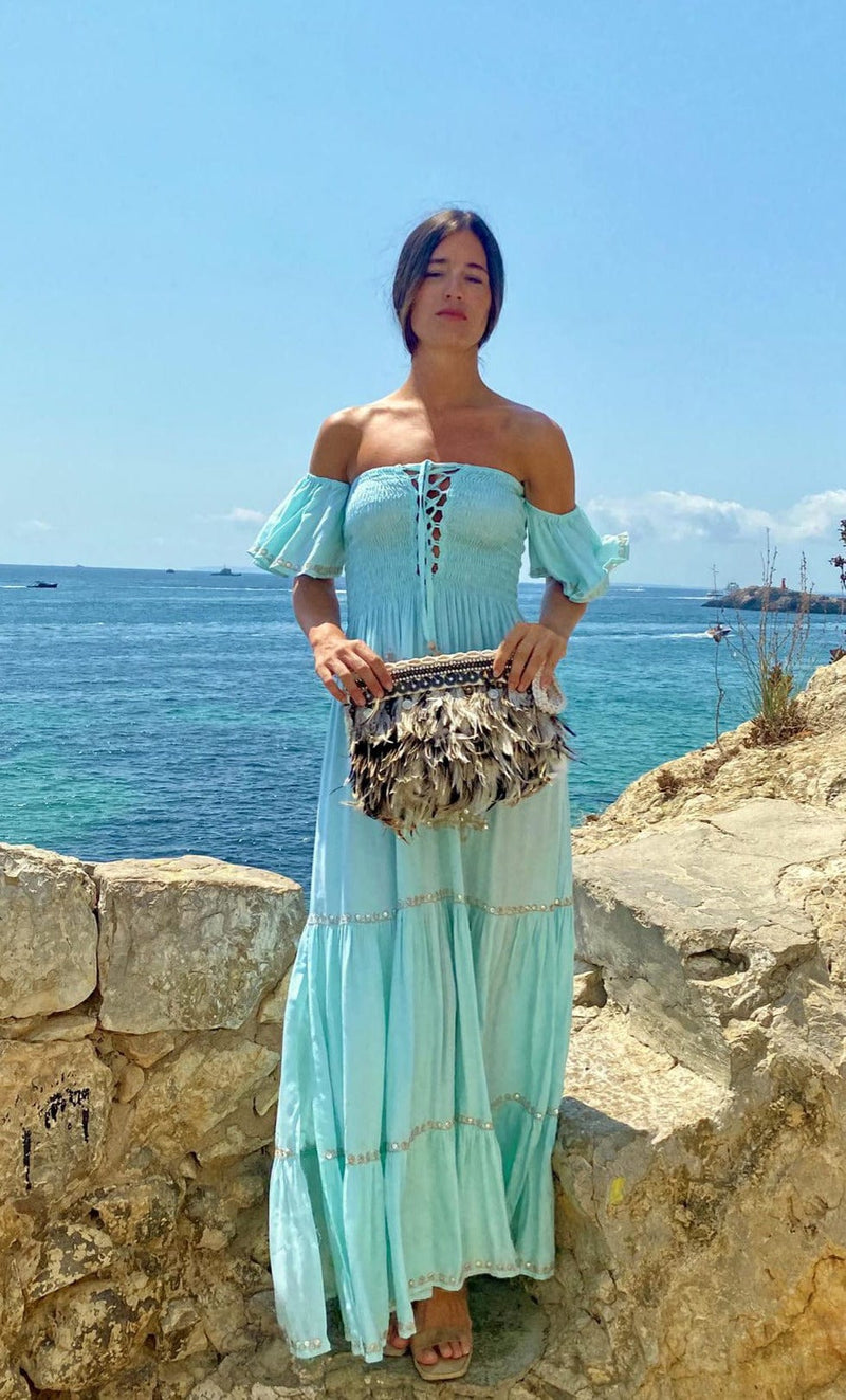 Vestido Julieta Aqua