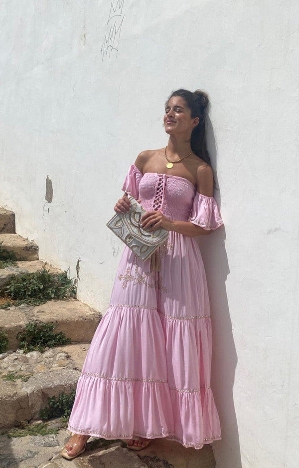 Vestido Julieta Rosa