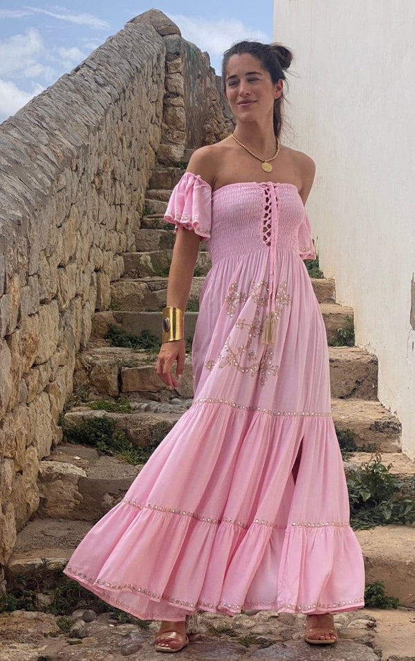 Vestido Julieta Rosa