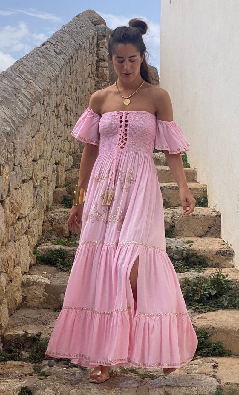 Vestido Julieta Rosa
