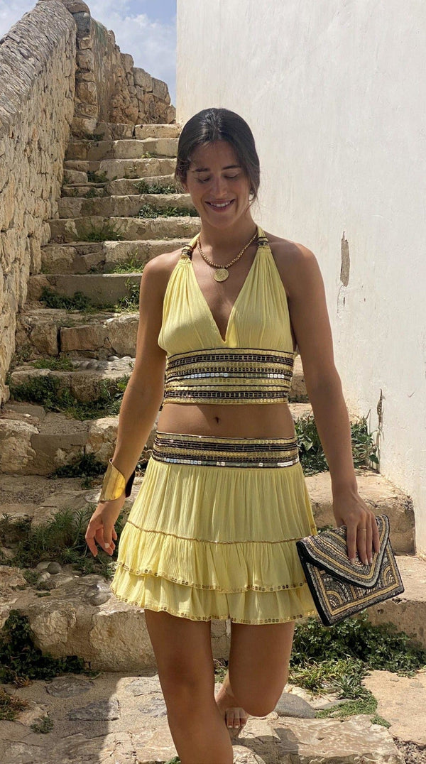 Top Valentina Amarillo