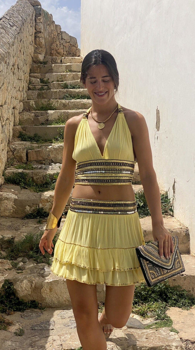 Top Valentina Amarillo