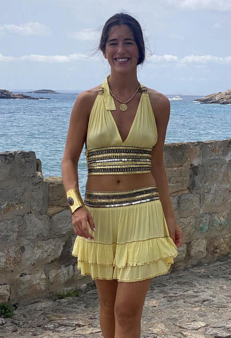 Top Valentina Amarillo