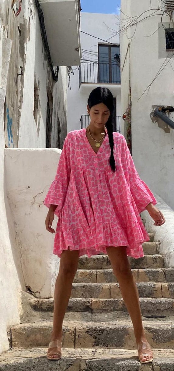 Vestido Camisero Animal Print