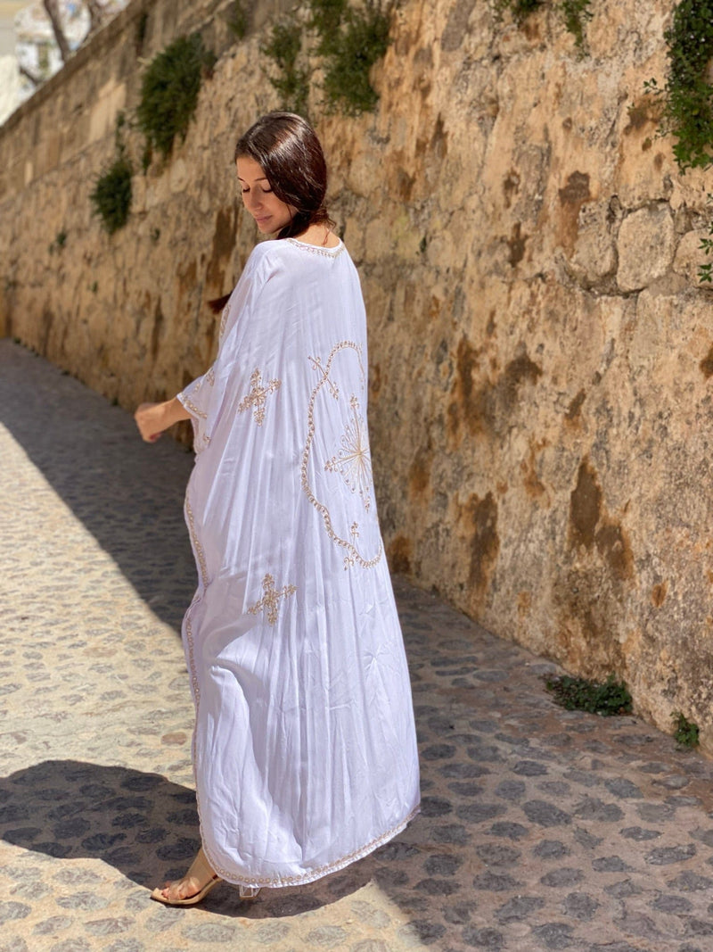Kimono Lentejuelas Blanco