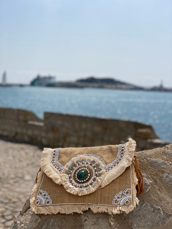 Bolso Rosetón