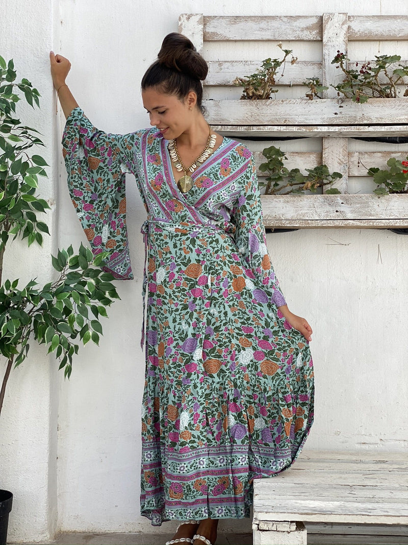 Kaftan Flores Mint