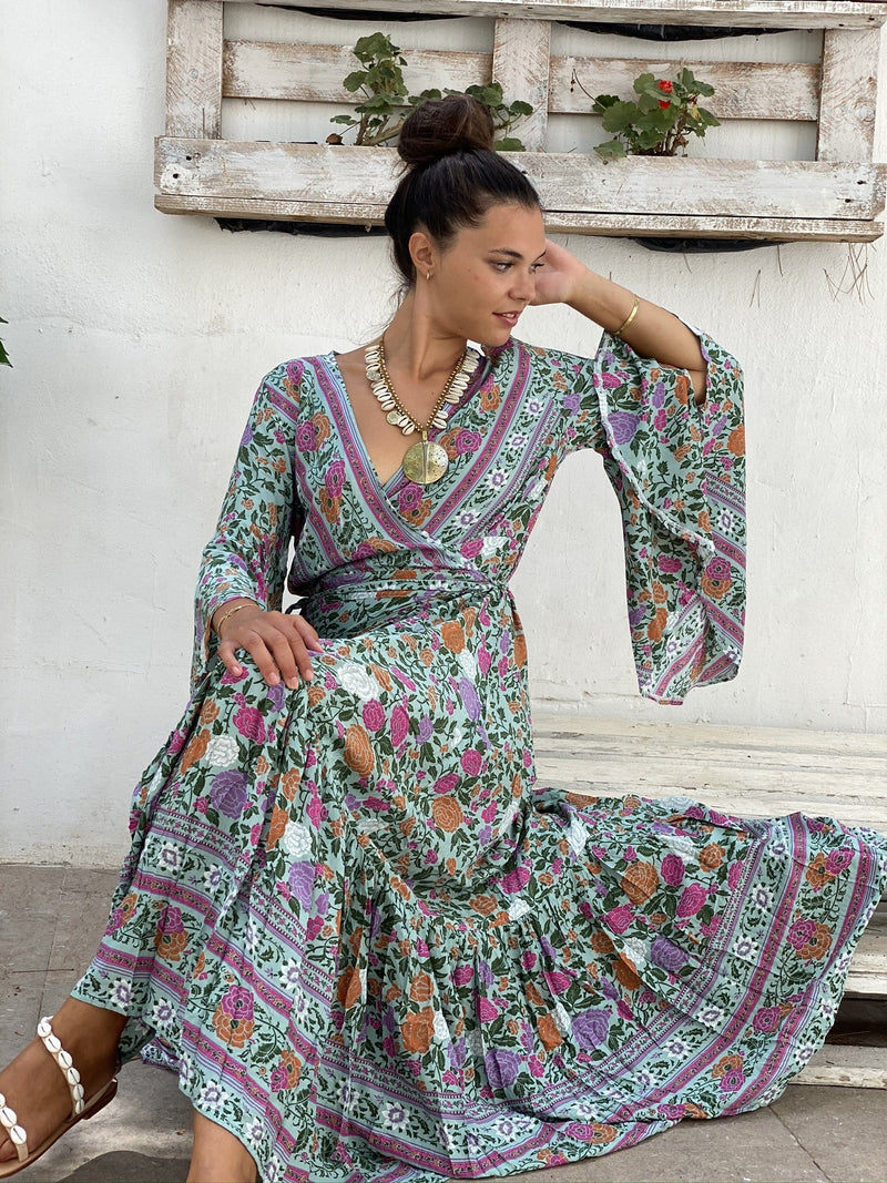 Kaftan Flores Mint