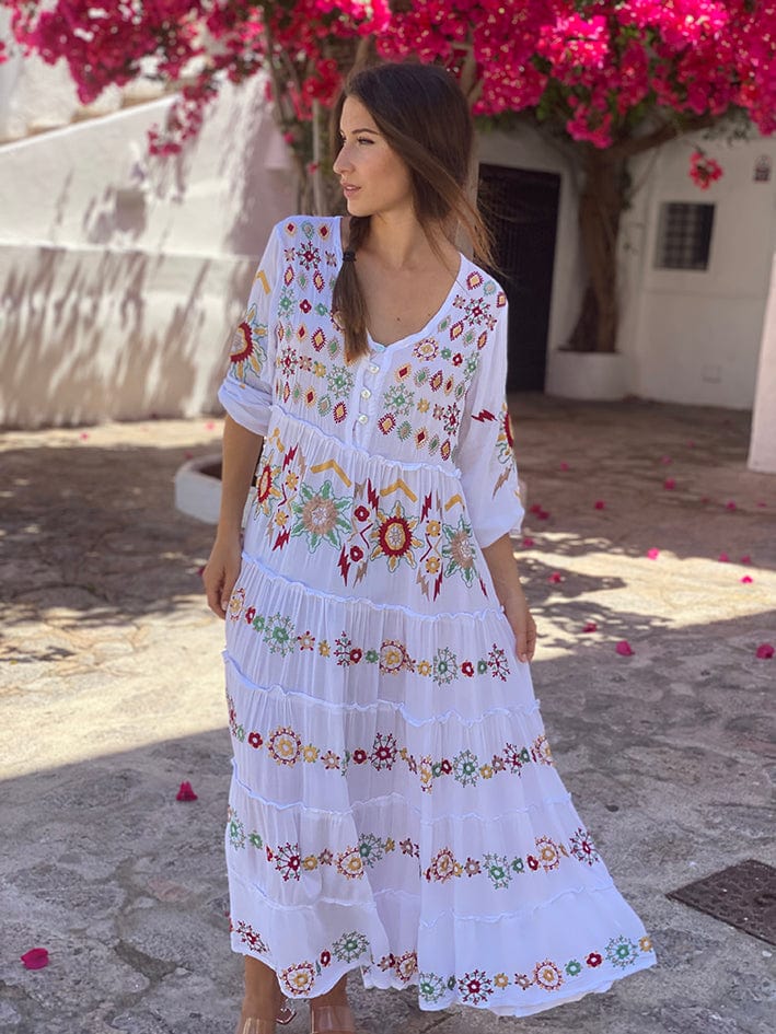 Vestido Isabela Blanco