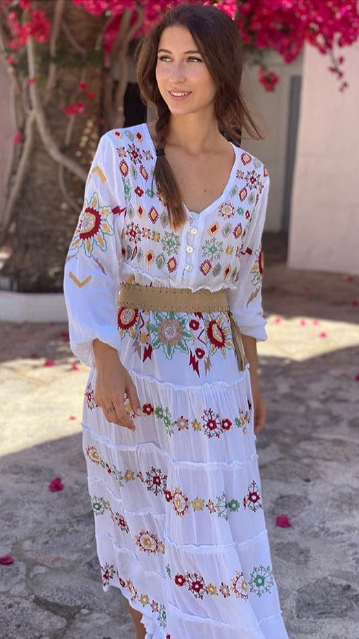 Vestido Isabela Blanco