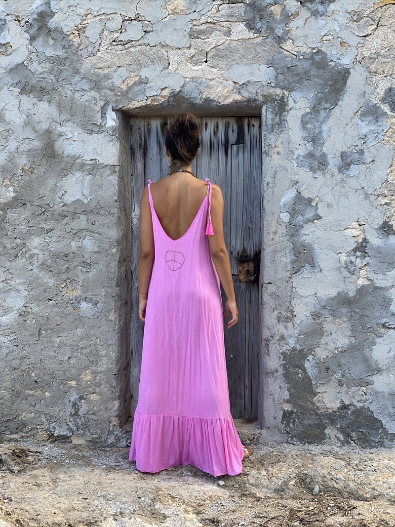 Vestido Largo Peace Symbol