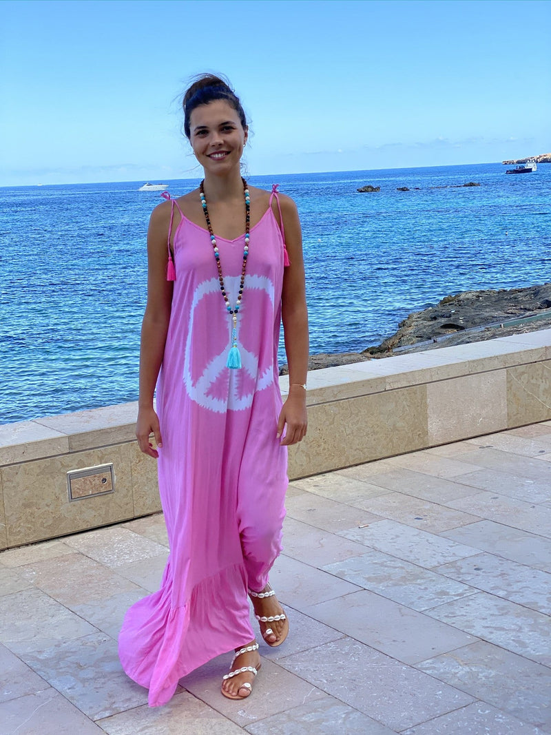 Vestido Largo Peace Symbol