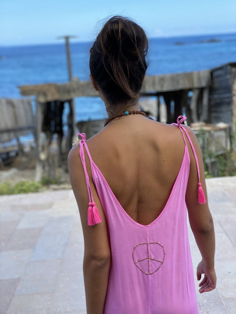 Vestido Largo Peace Symbol