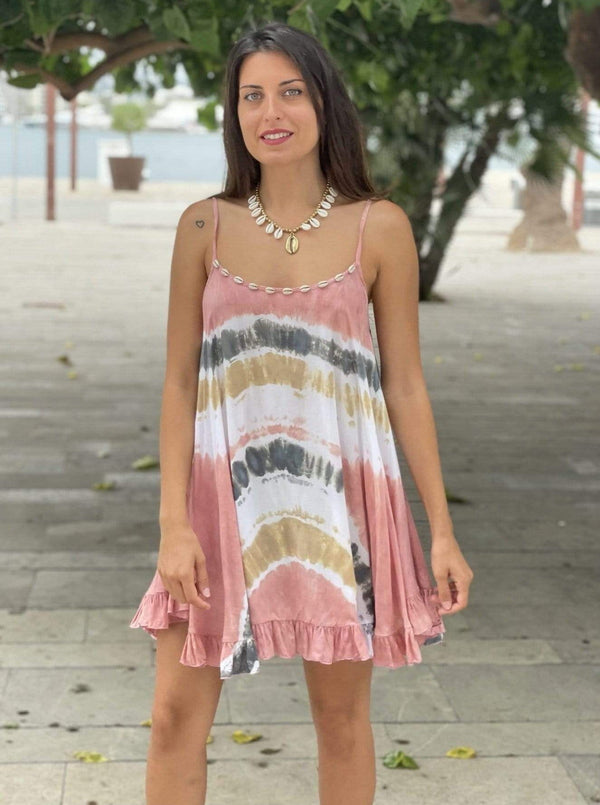 Vestido Tirantes Atlántico Corto