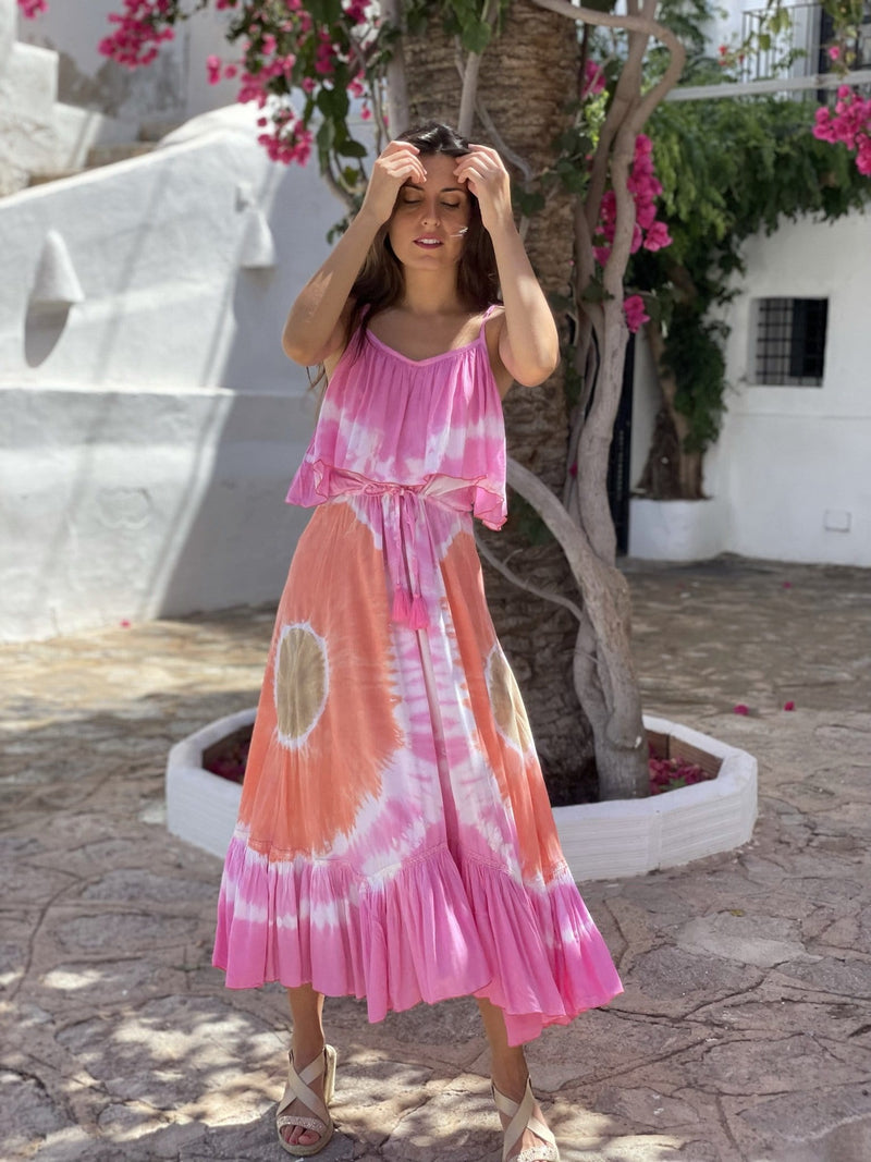 Vestido Midi Pink