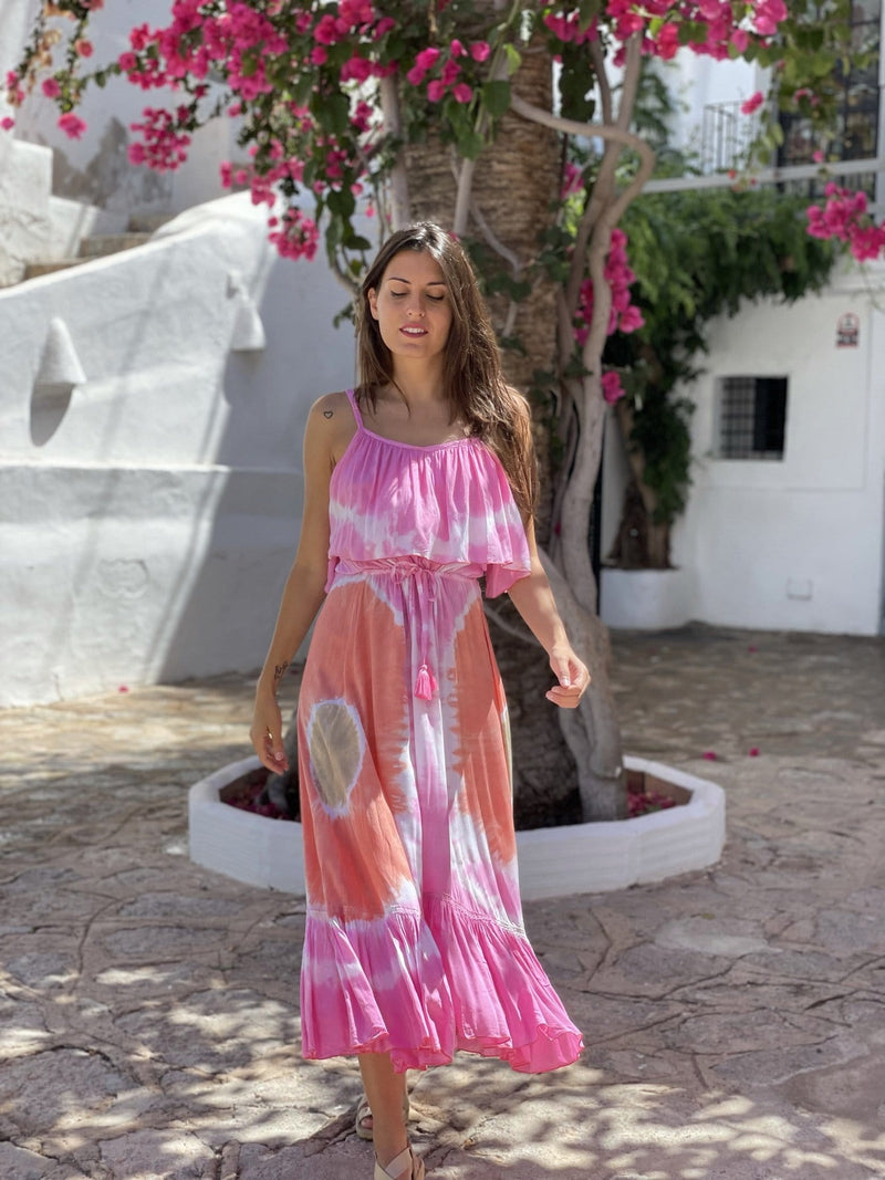 Vestido Midi Pink