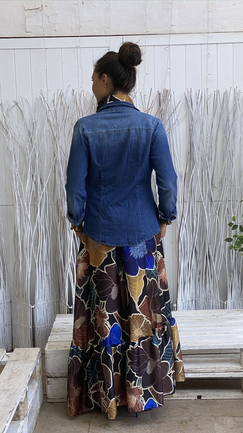 Camisa Vaquera Elástica