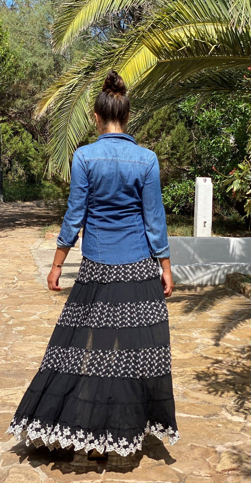 Camisa Vaquera Elástica