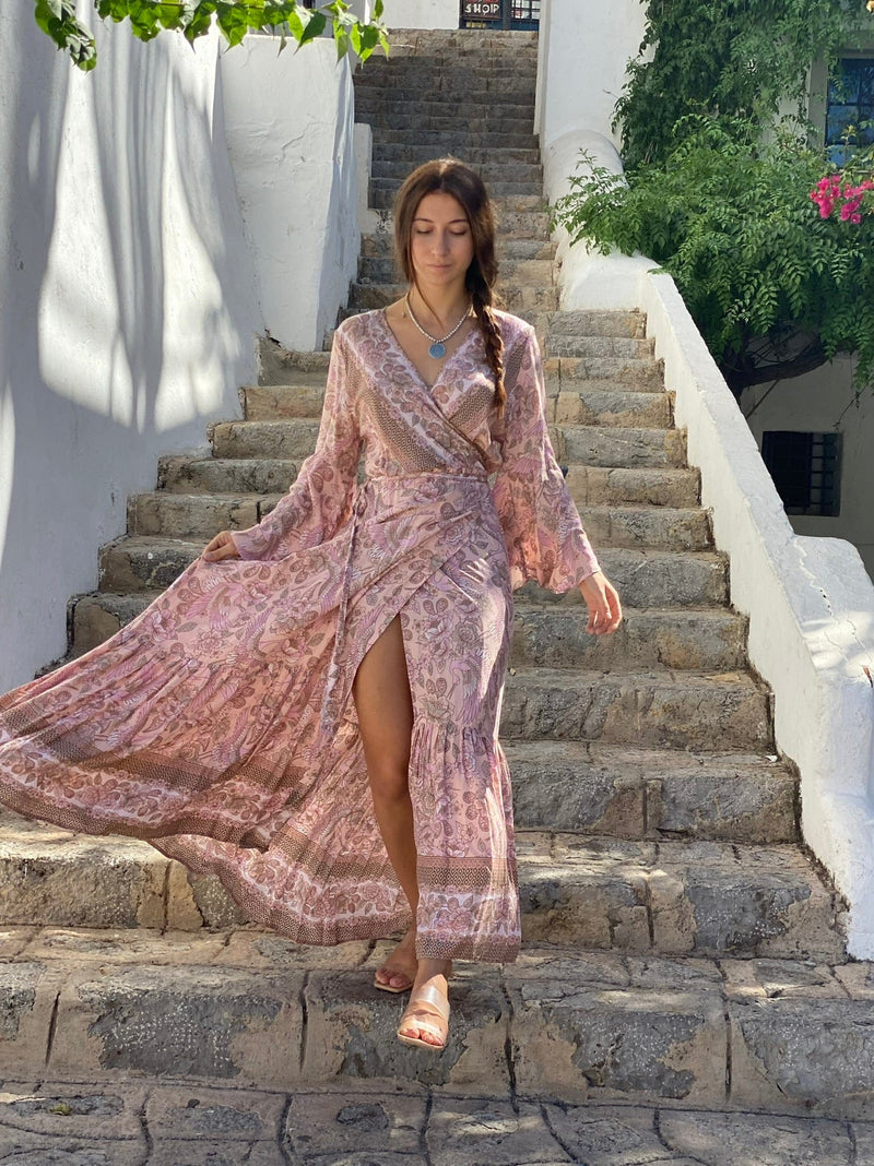 Kaftan Pavo Real Pink