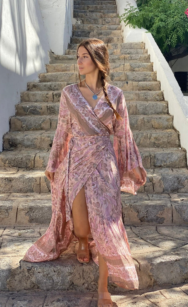 Kaftan Pavo Real Pink