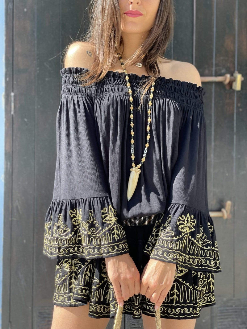 Vestido Medieval Oro