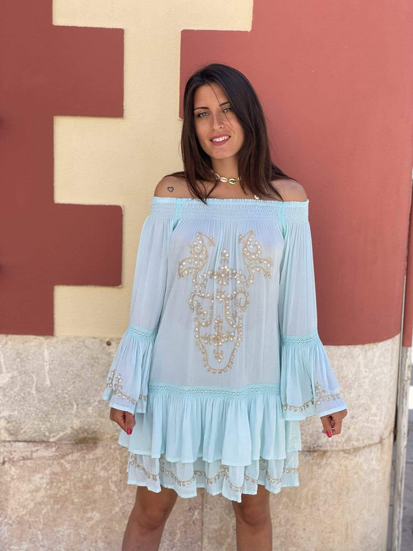Vestido Lucy Aqua