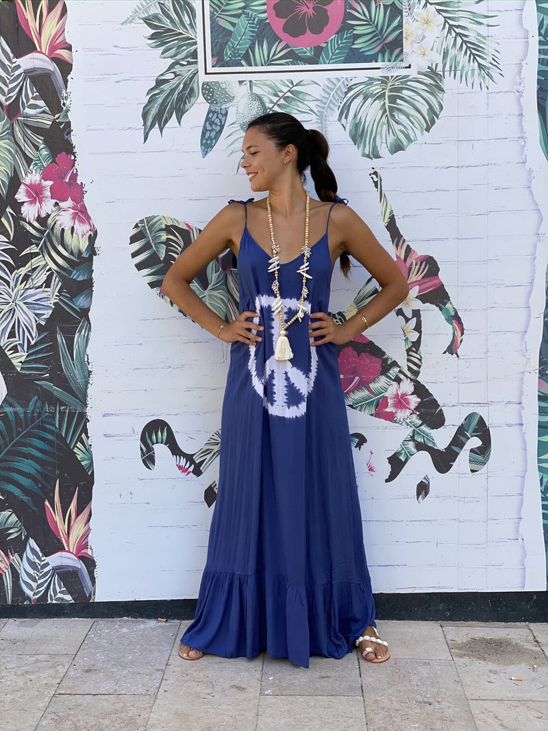 Vestido Largo Peace Symbol