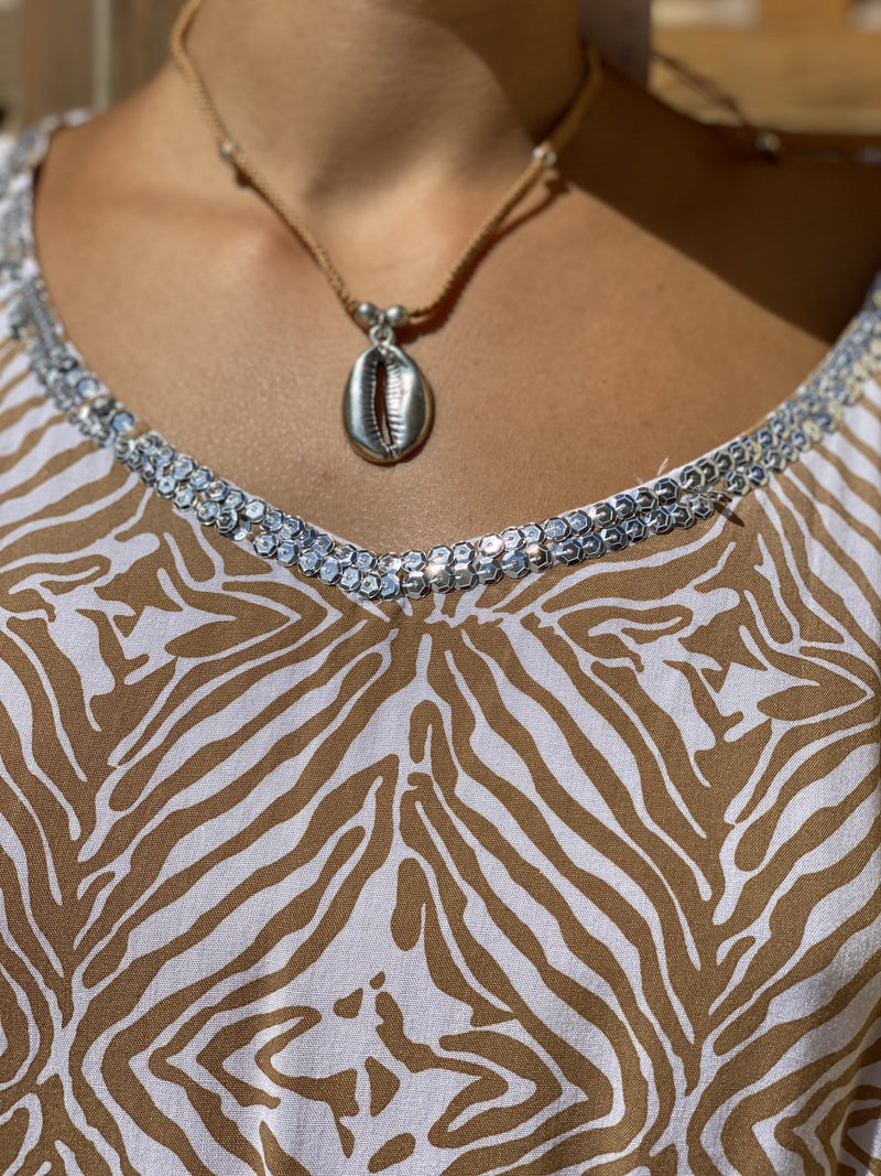 Vestido Animal Print