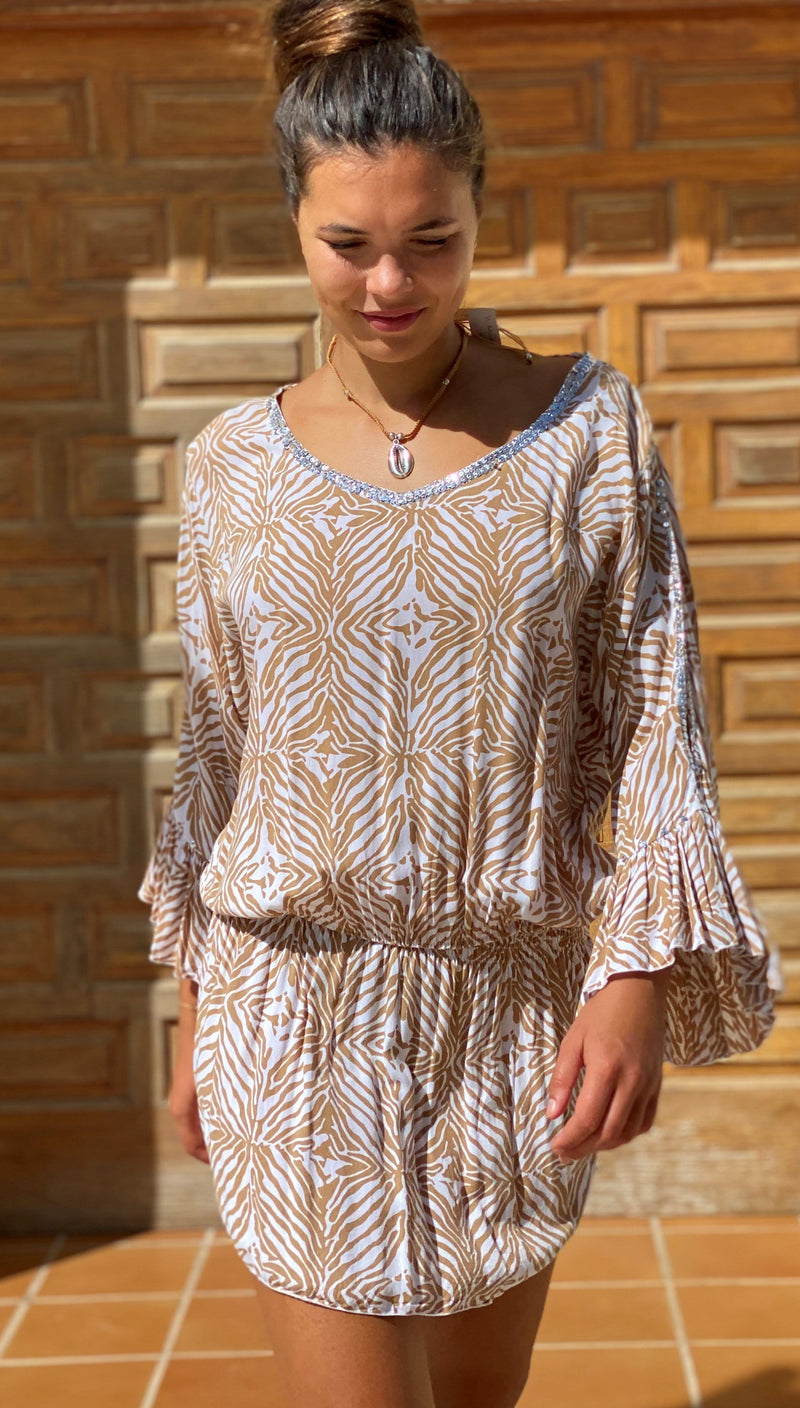 Vestido Animal Print