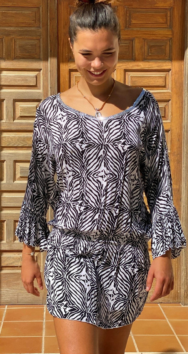 Vestido Animal Print
