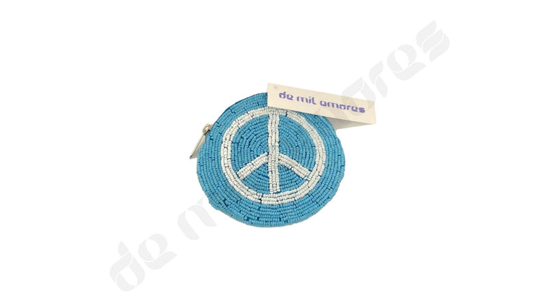 Monedero Peace Symbol